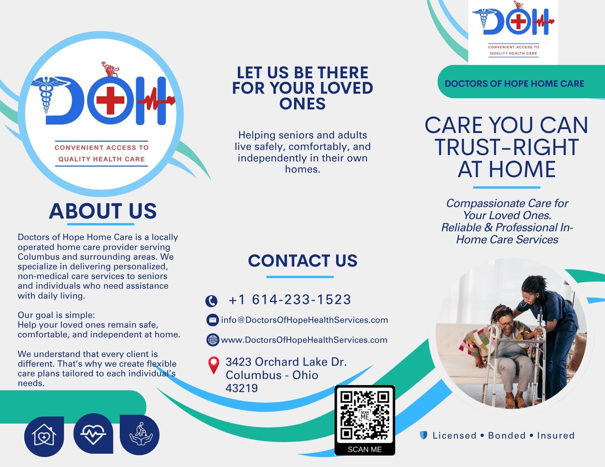 Doctors of Hope brochure preview